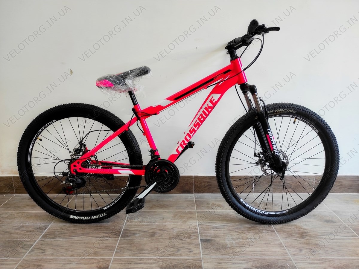 Купити Велосипед CrossBike Storm 26 Рама-15 pink рожевий за ціною